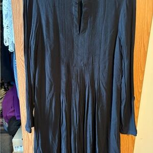 Elegant Black Long Sleeve Dress